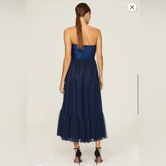 Hutch Strapless Navy Blue Dress - Picture 5 of 13
